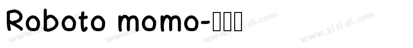 Roboto momo字体转换